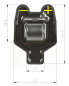 Preview: Dyna ignition coil dimensions front view