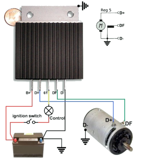 Connection diagram REG5