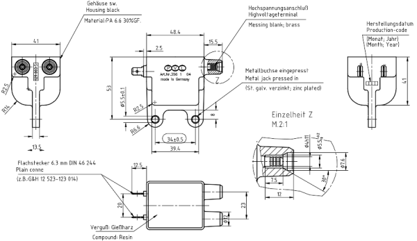 PVL dual output ignition coil 1.4 ohms